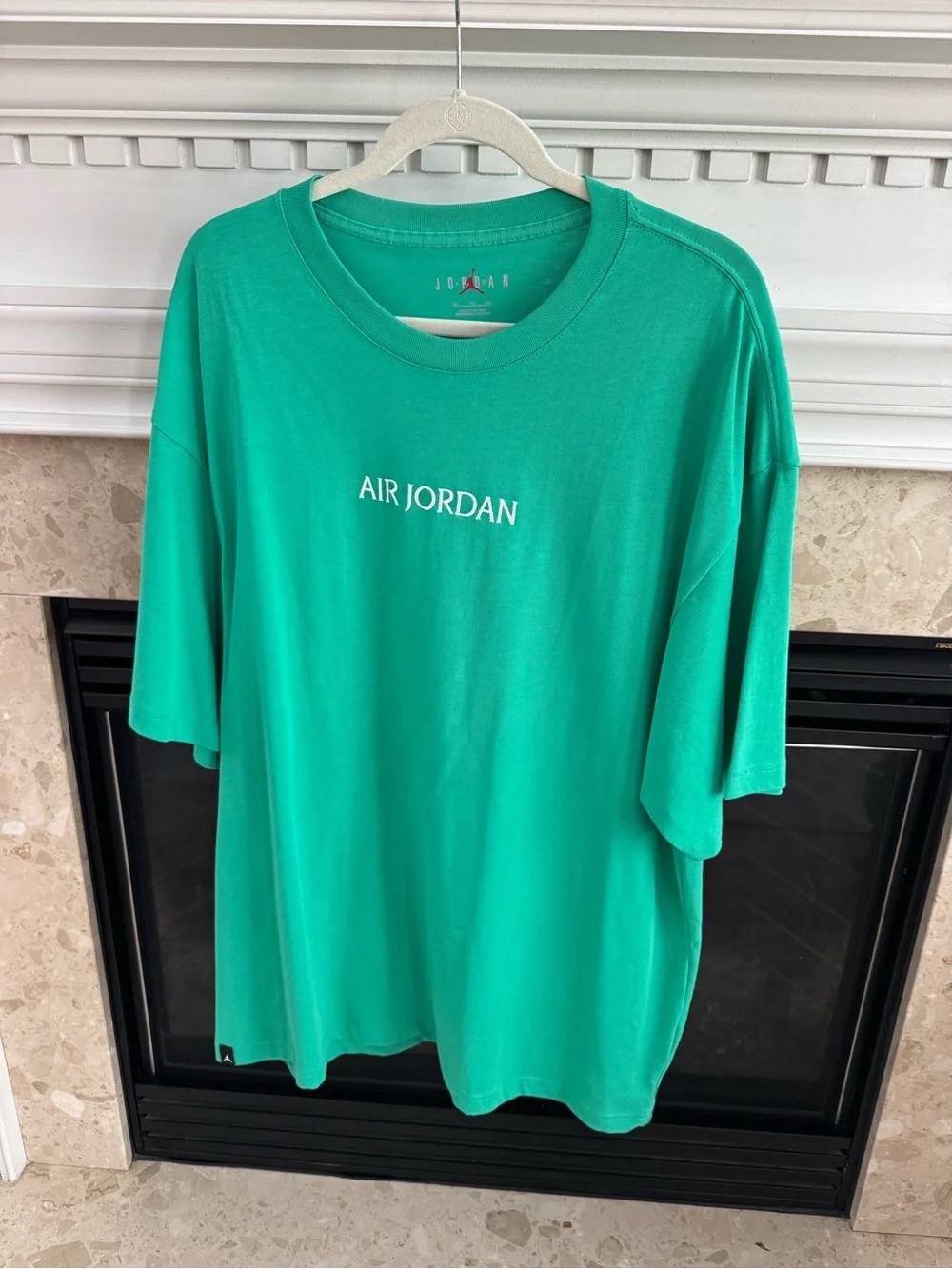 Jordan Short-Sleeve Crewneck Tee in Teal